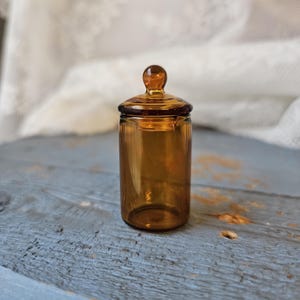 MINIATURE APOTHECARY JAR miniature brown jar bottle apothecary dollhouse miniature Witch Potion Oddities Curiosities Mini