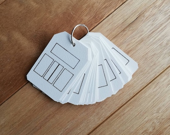 Printable watercolor swatch cards, watercolor tools, watercolor essentials, swatch cards, watercolor artist, paint swatches,DIGITAL DOWNLOAD