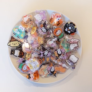 SRO Mixed Halloween Acrylic Charms 4 cm