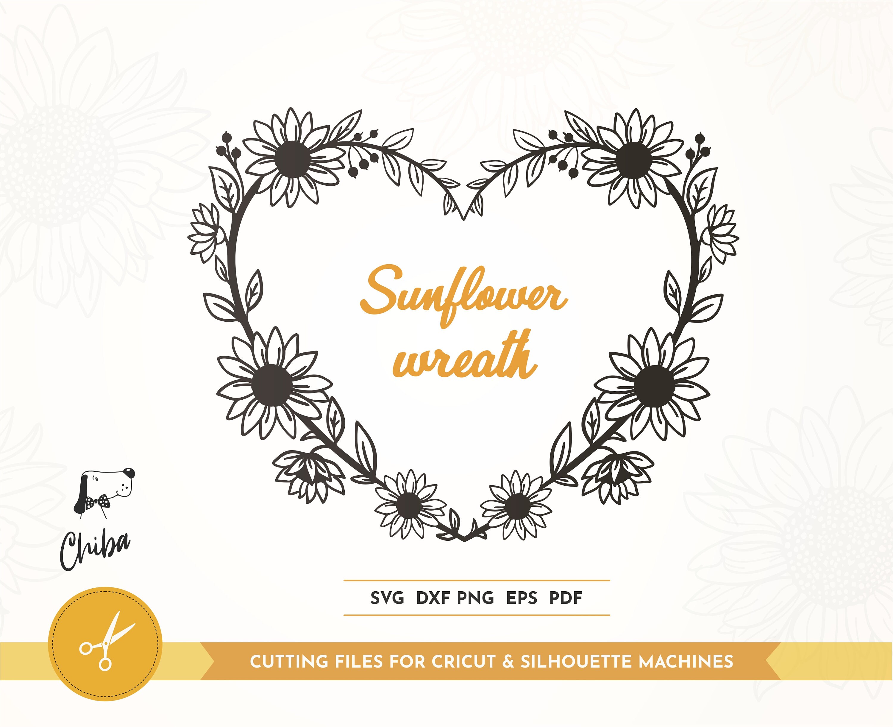 Free Free 268 Sunflower Heart Svg SVG PNG EPS DXF File