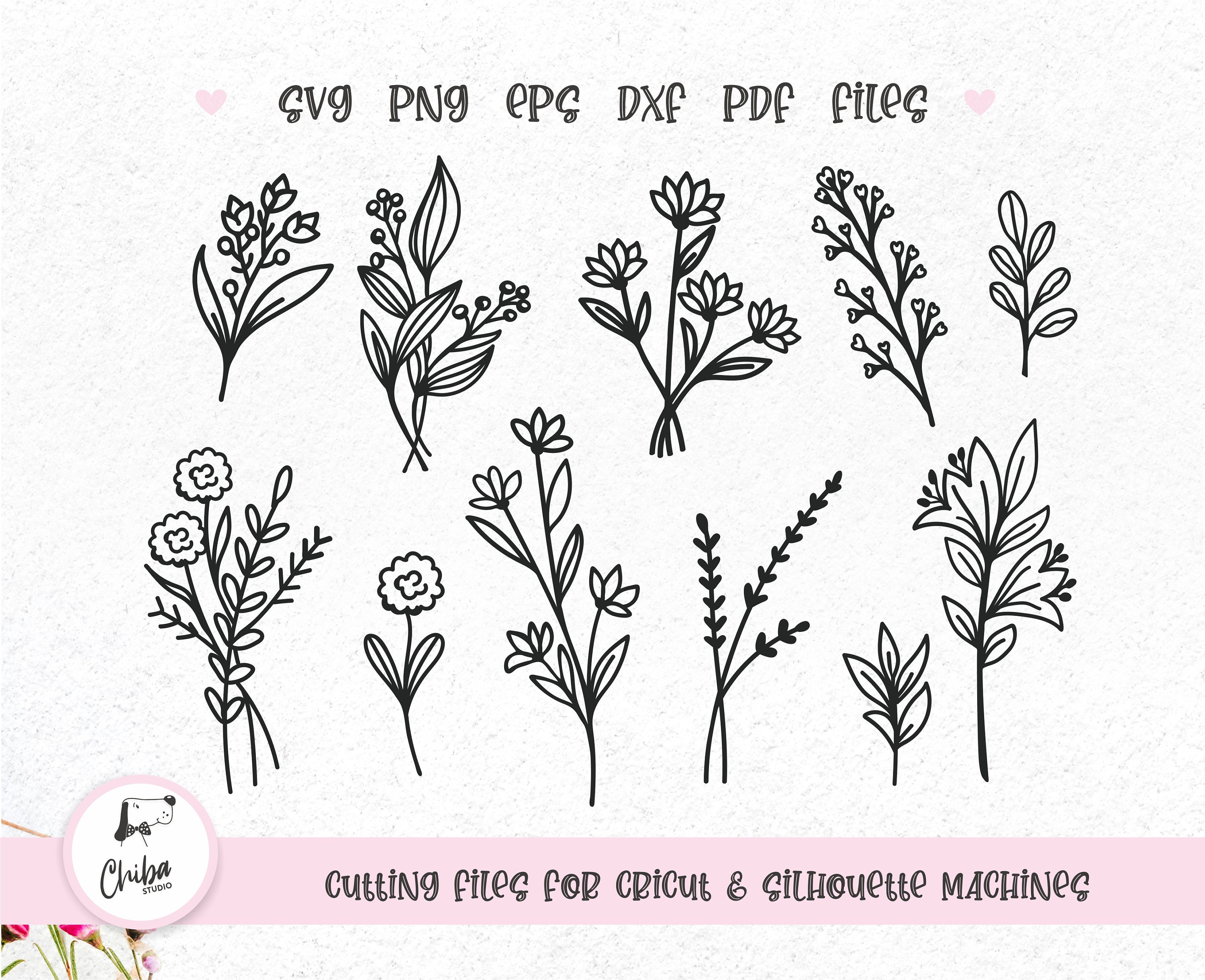 Free Free 141 Hand Drawn Wildflower Svg SVG PNG EPS DXF File