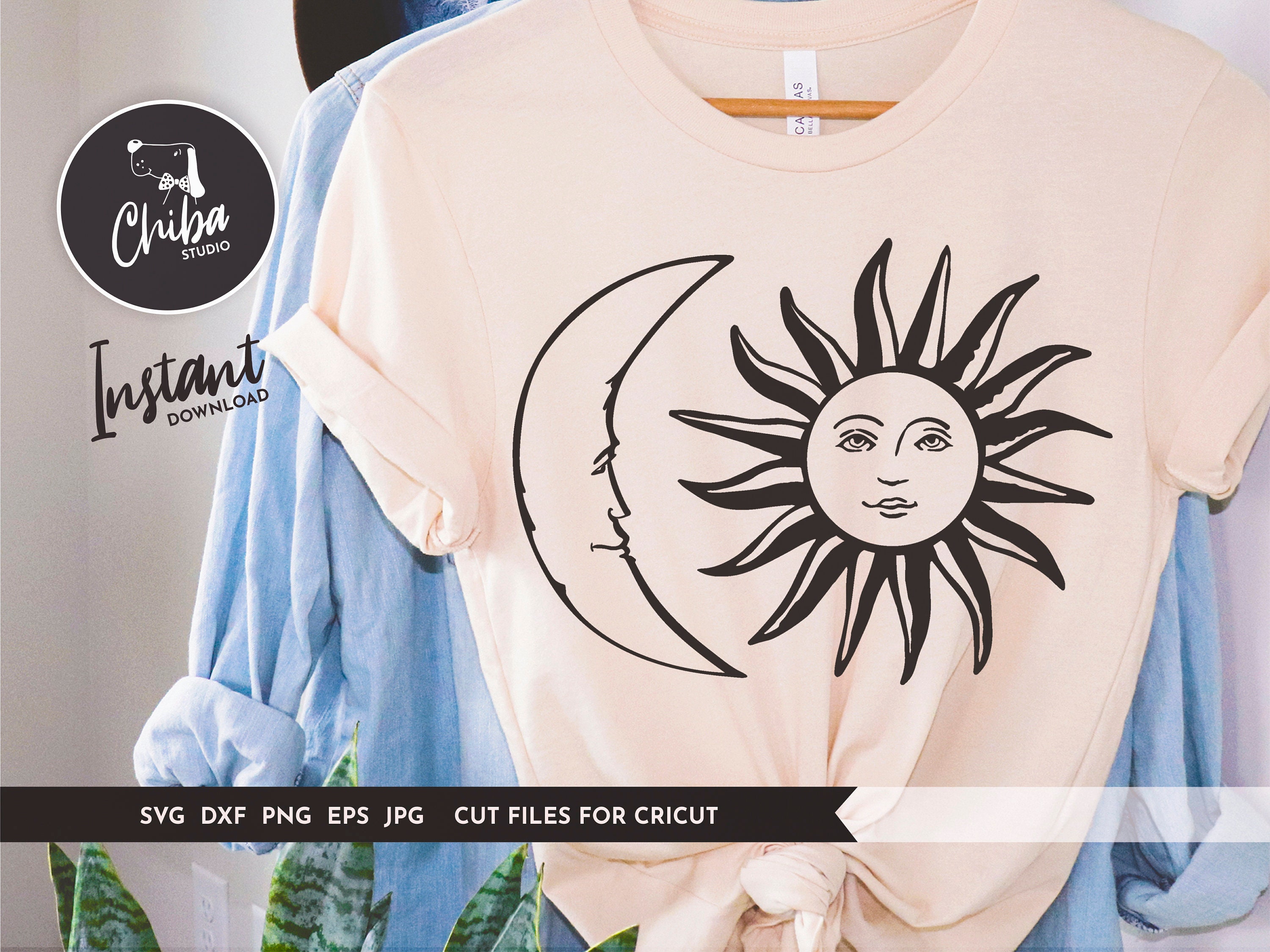 Sun Svg Moon Svg Moon Svg File For Cricut Moon Face Svg Etsy Sun Svg Moon Svg Moon Svg File For Cricut Moon Face Svg Etsy