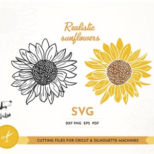 Free Free Realistic Sunflower Svg 818 SVG PNG EPS DXF File