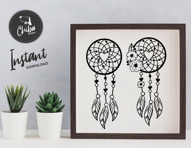 Download Dreamcatcher svg Dream catcher svg Floral dreamcatcher svg | Etsy