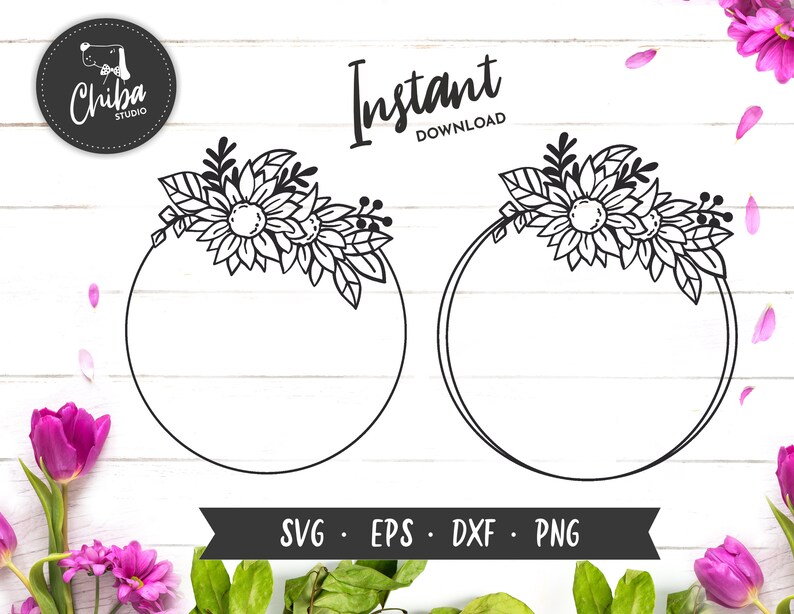 Free Free 228 Sunflower Circle Svg SVG PNG EPS DXF File