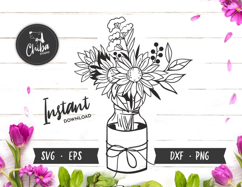 Free Free 81 Sunflower Bouquet Svg SVG PNG EPS DXF File