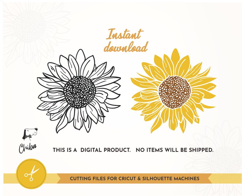 Download Sunflower svg Sunflowers svg Flower svg Flowers svg | Etsy