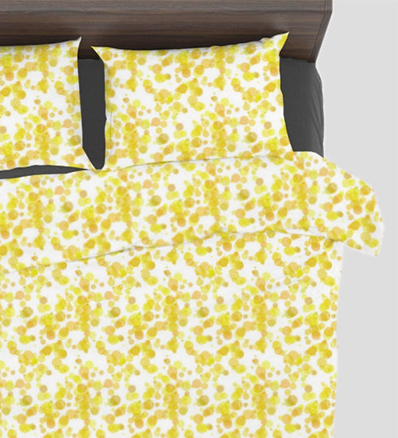 cotton included! Lemon Bubbles Print Fabric by the Yard with Material of Your Choice