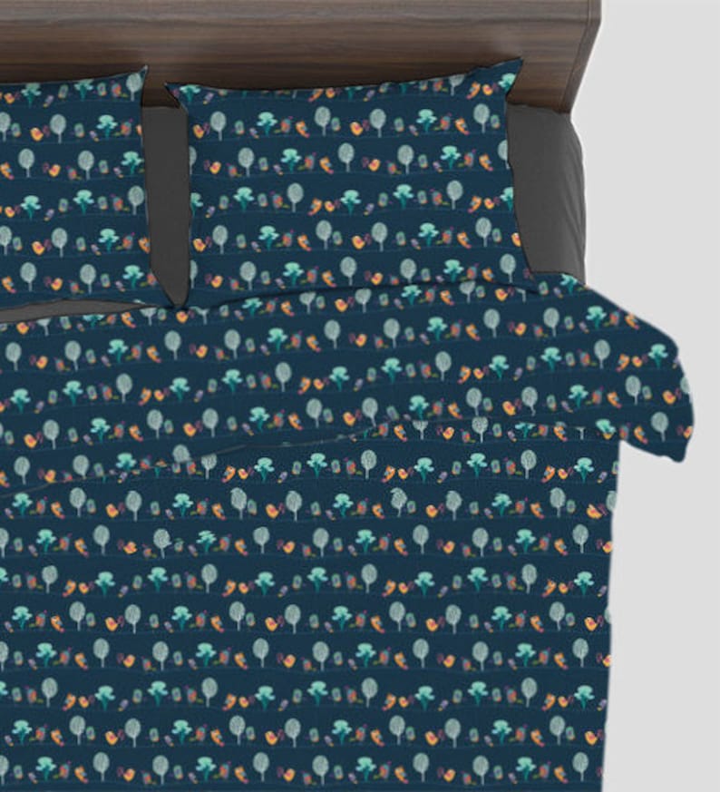 cotton included! Cute Birds Print Fabric by the Yard with Material of Your Choice