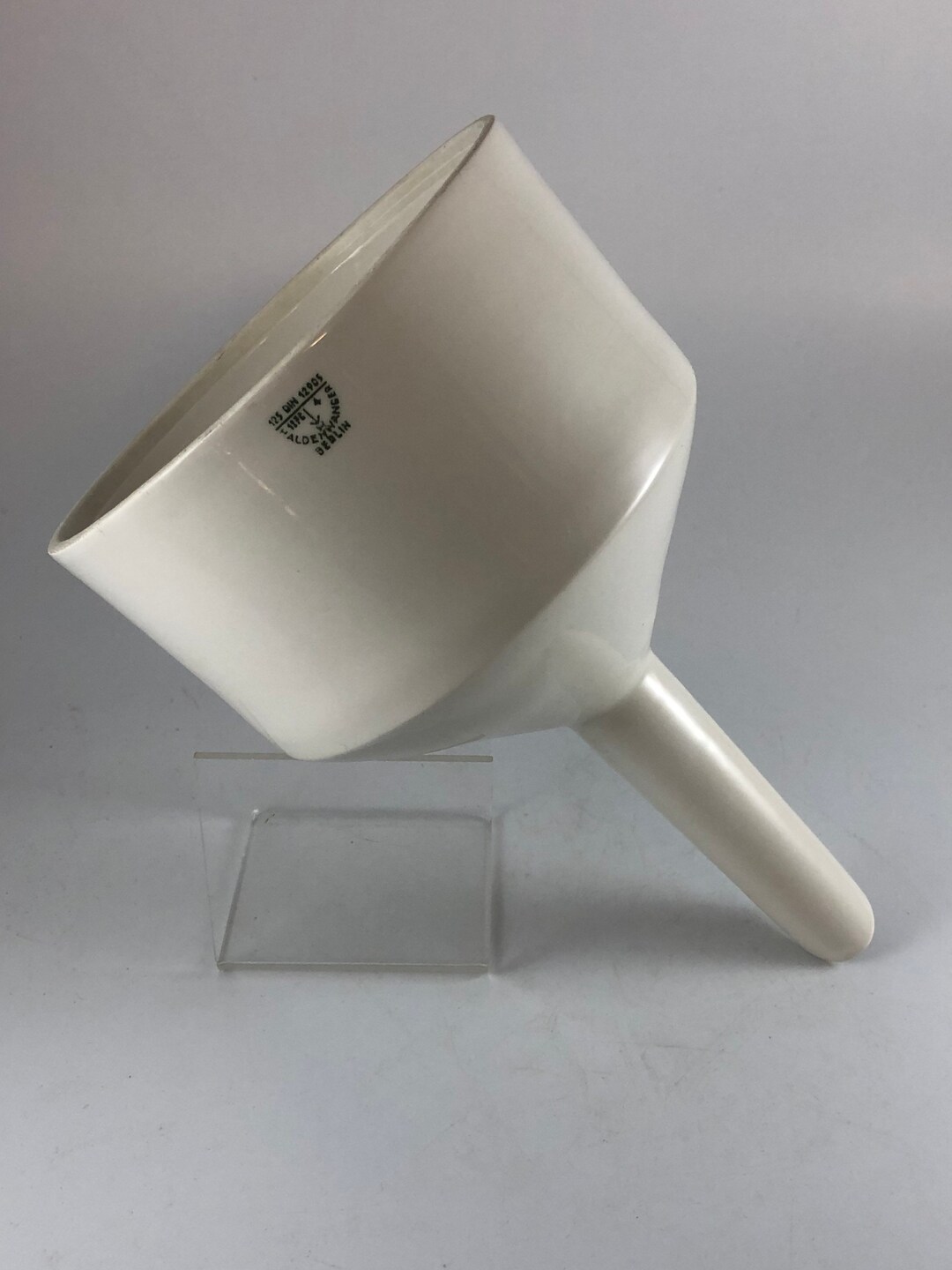 Büchner Porcelain Funnel, Fixed Sieve Plate, Haldenwanger Berlin. Etsy