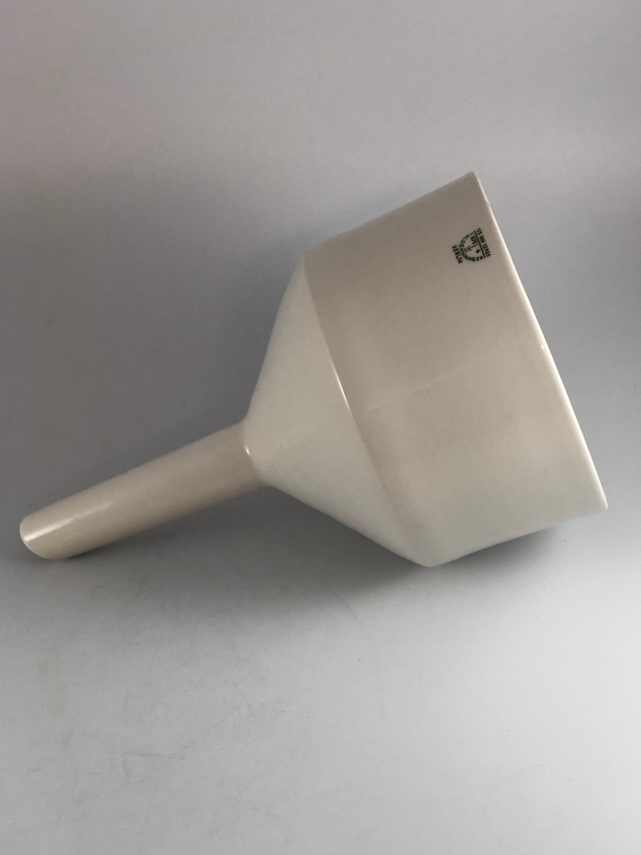 Büchner Porcelain Funnel Fixed Sieve Plate Haldenwanger Etsy UK