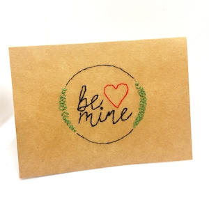 Be Mine Valentines Carte