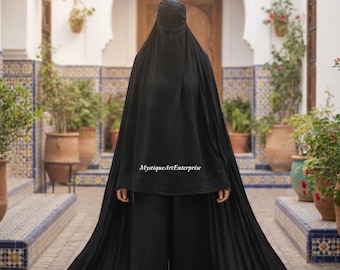 伝統的なアフガンブルカ、全身を覆うイスラムベール、メッシュフェイスパネル付き – 控えめな服装のアバヤ – 米国DDP配送対応、在庫あり