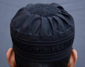 Buy Handmade Cotton Kufi Namaz Cap: Muslim Prayer Hat Online in