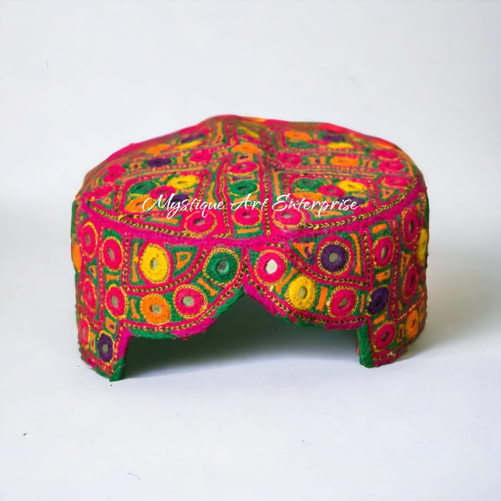 Handmade Sindhi Topi: Balochi Bugti Cap With Tribal Mirror Work - Etsy