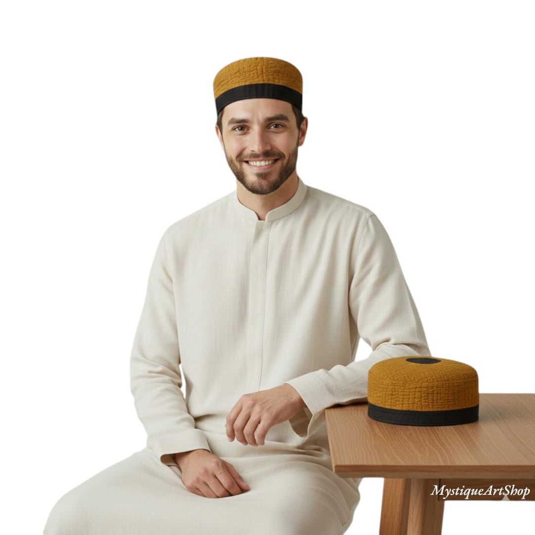 Cappello Kufi Musulmano ModeStile – Copricapo Preghiera – Toppi Kofis – Multicolore