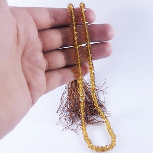 Beautiful Tasbih Tasbeeh Worry Beads Masbaha golden Crystal 99 Prayer Beads