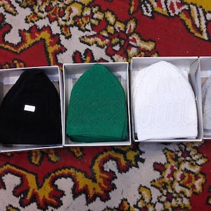 Namaz Prayer Kufi Cap USA, Namaz hat