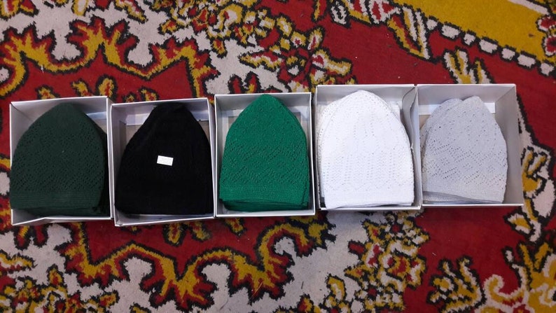 Namaz Prayer Kufi Cap USA, Namaz hat