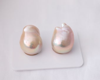 Baroque pearl, metallic high luster freshwater pearl, unique pearl for jewelry design. LYC05