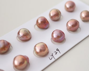 Loose Asymmetrical Nucleated Pearls Undrilled Half or Fully Drilled