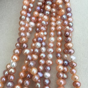 A string of red pearls! – Freshwater Creations