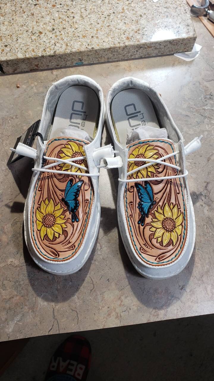 tooled dude shoes
