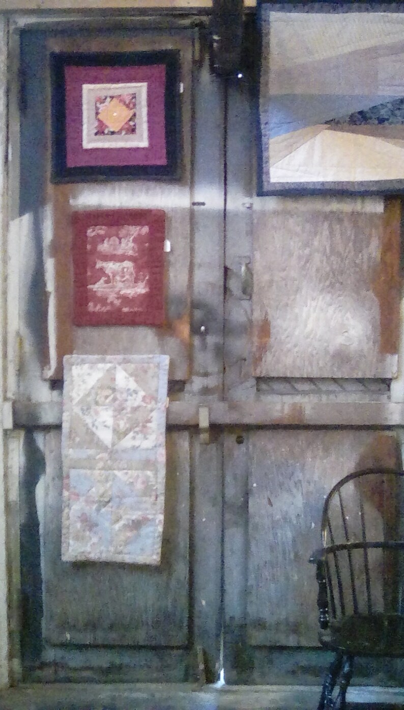 Linen Wall hanging or Runner