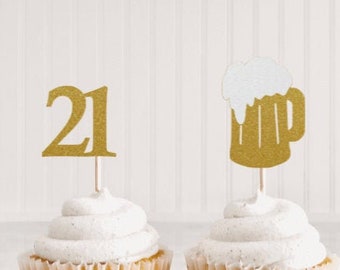 New Mini 21st Birthday Cupcake Frame 
