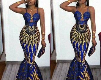 african print graduation dresses