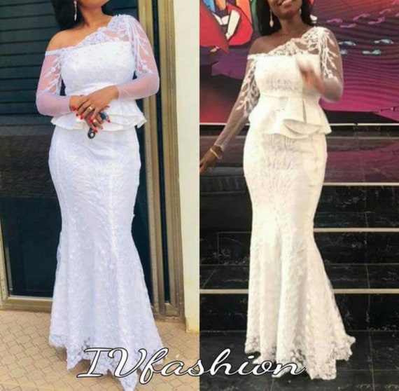 african white lace styles