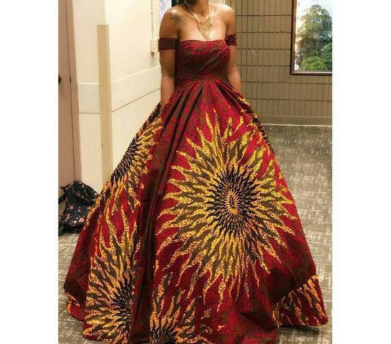 African inspired evening gowns discount