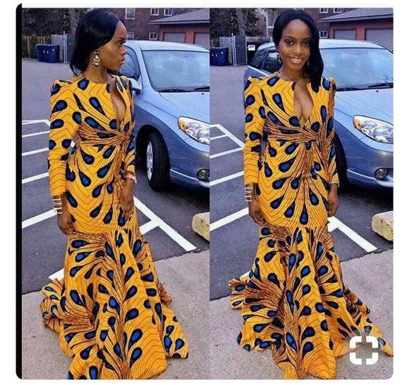 African Dresses for Women Traditional African Clothing Plus Size Sleeveless  Gown Dress Women Print Long Dress