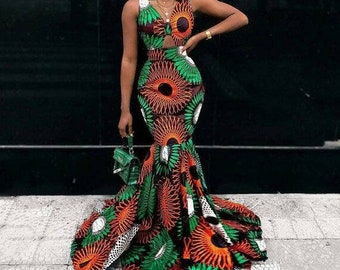 ankara gown