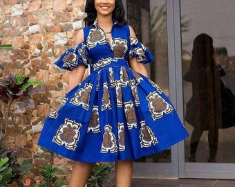 African clothing for women, African skirt and top, African print dress, African dress, Ankara dress, African midi dress