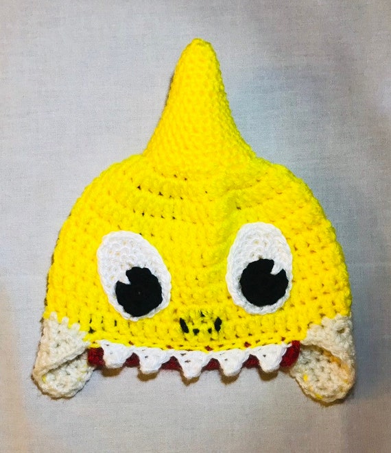 baby shark winter hat