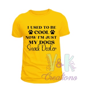 Kiedyś byłem fajny, teraz jestem tylko moim psem, sprzedawcą przekąsek T-shirt
