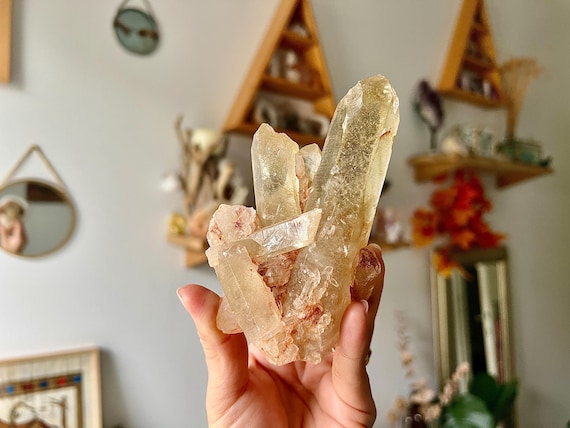 Amas de Citrine Naturelle Brute - Brésil