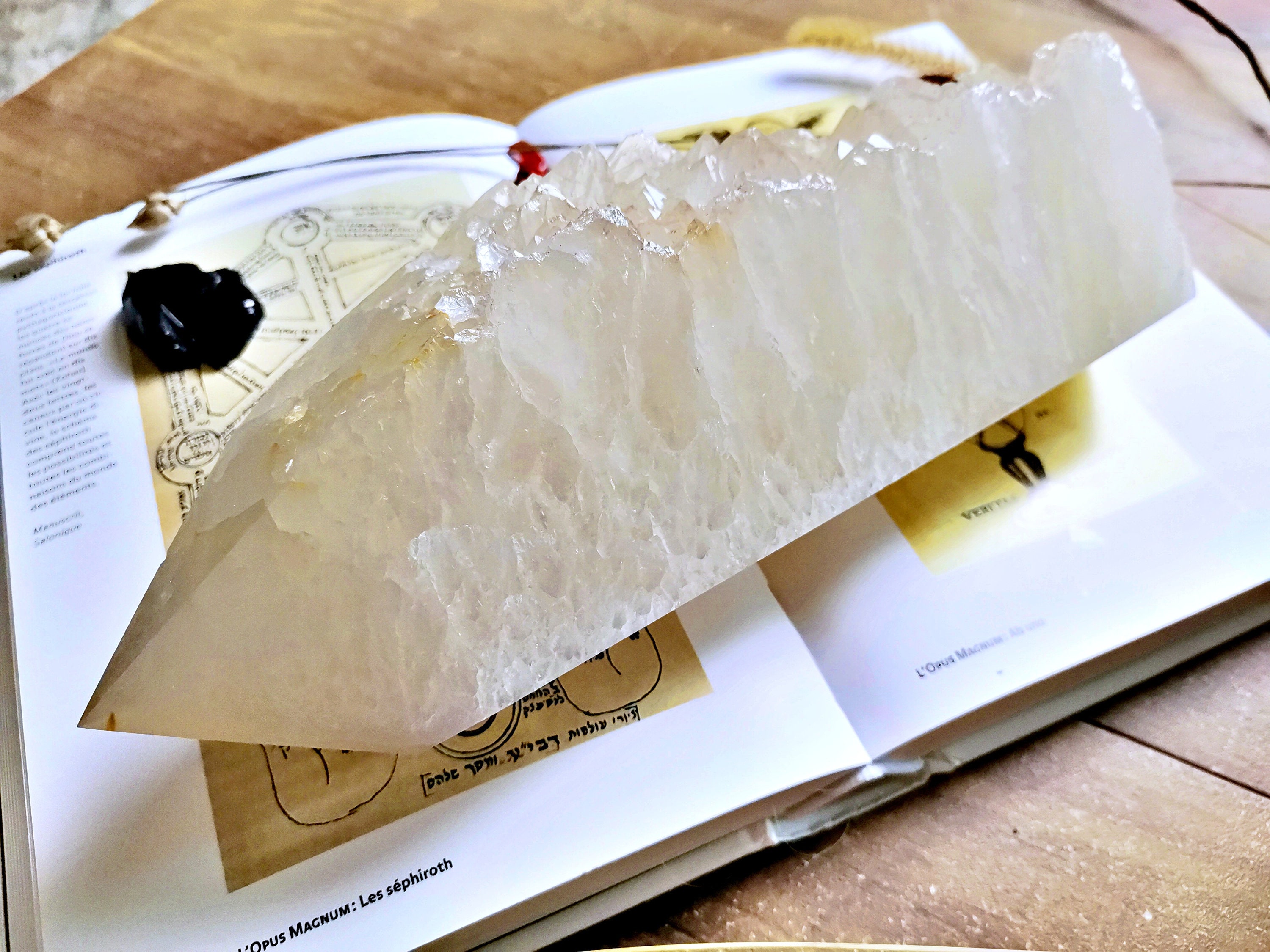 Tranche d'agate Du Brésil de 1, 230G