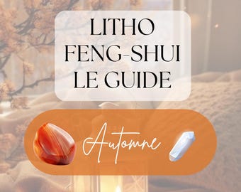 Armonizador del interior con Feng Shui y litoterapia - Especial Otoño
