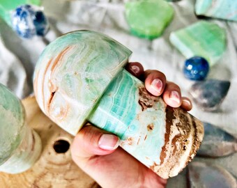 Champignon Géant en Calcite des Caraïbes du Pakistan