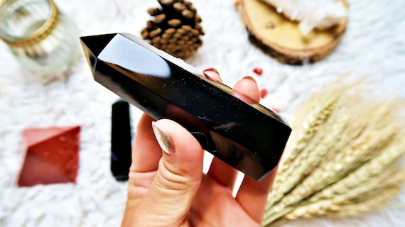 Pointes d'Obsidienne Pierres Naturelles