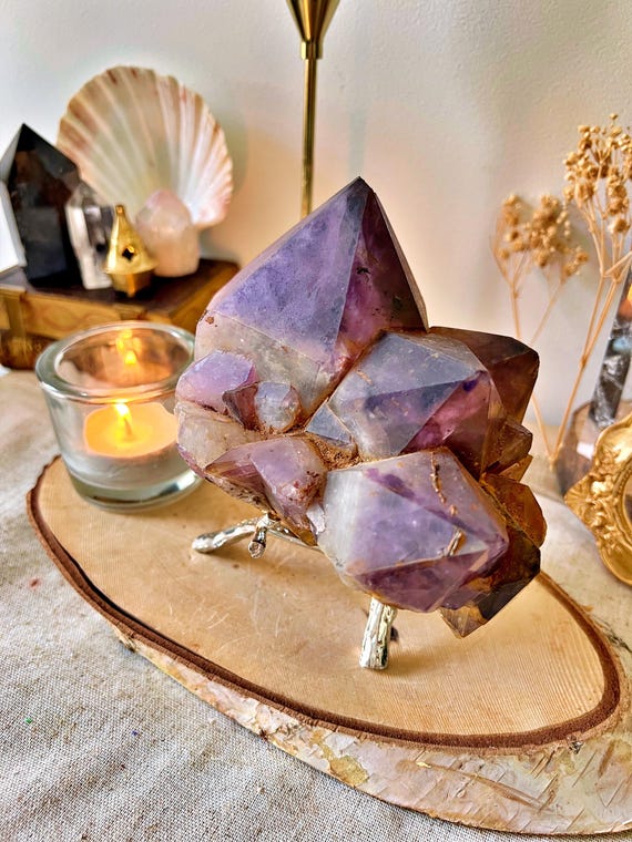 Améthyste Diamants Proéminents - AAA Brésil Pierre Naturelle, Bien-être