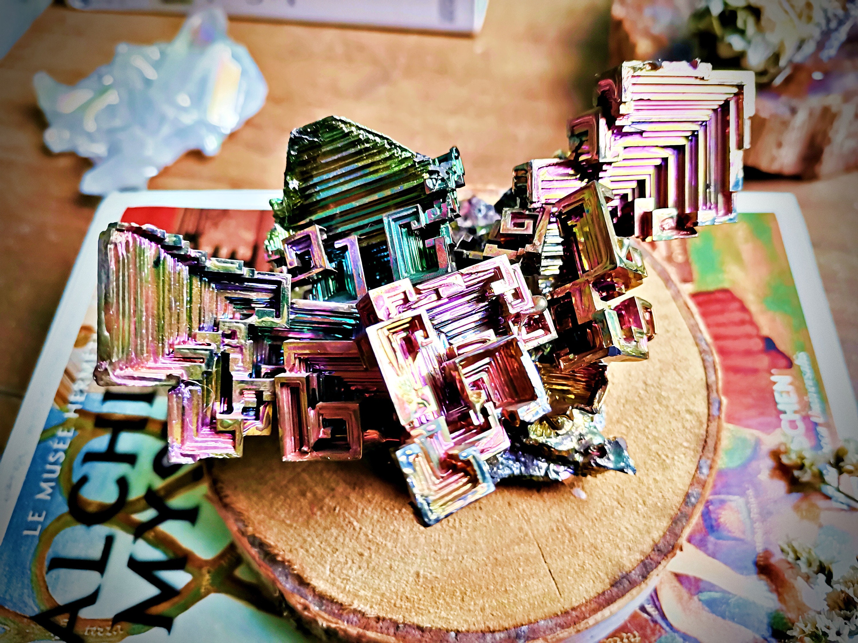 Cristal de Bismuth (RARE//546g)