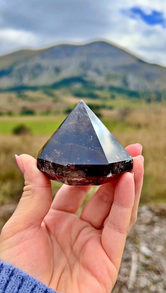 Diamant en Quartz Fumé