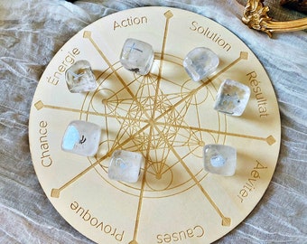 Plateau de Divination "Polymnie" - Outil de jeu Divinatoire Ludique
