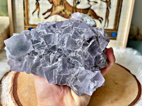 Fluorite Brute Bicolore - Vert et Violet Brésil