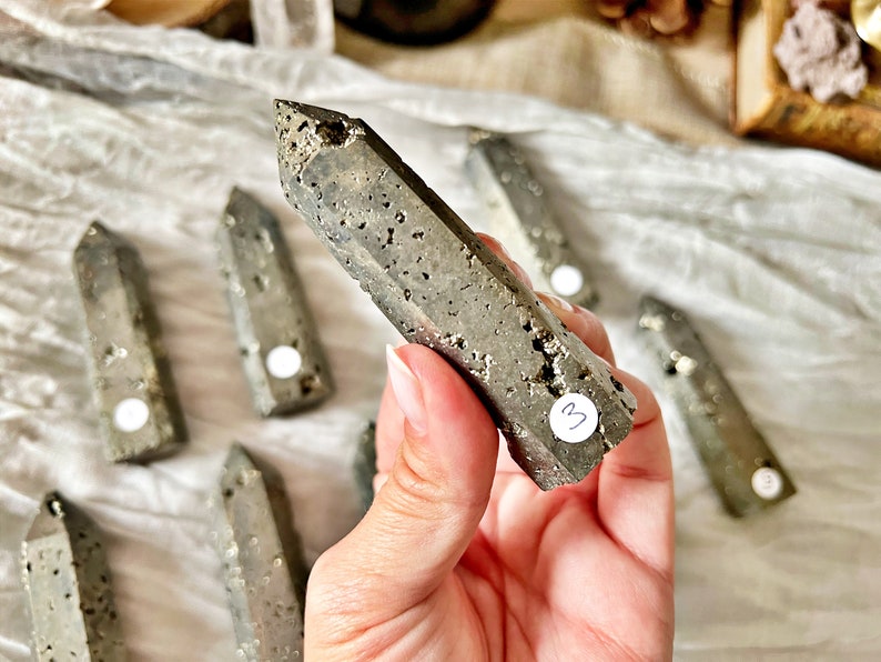 Pointe de Pyrite Naturelle bild 9