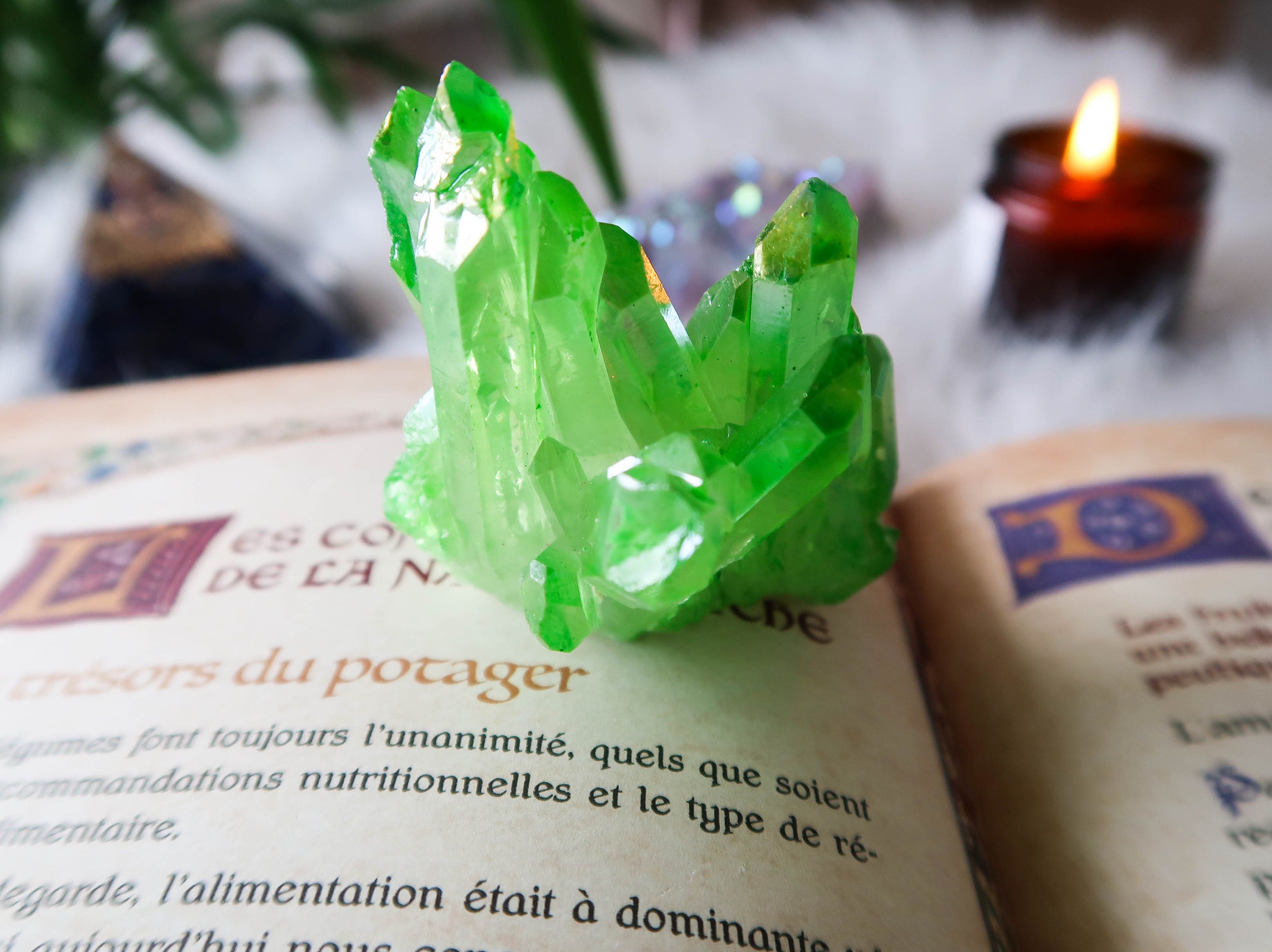 Roche Cristal Aura Mère Nature