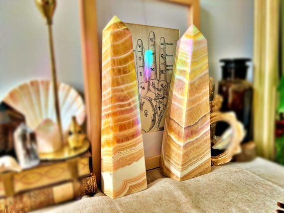 Pointe d’Agate Miel Aura Massive 2KG